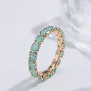 Zircon turquoise ring ‼️MOVING SALE EVERYTHING MUST GO! SEND OFFERS ‼️